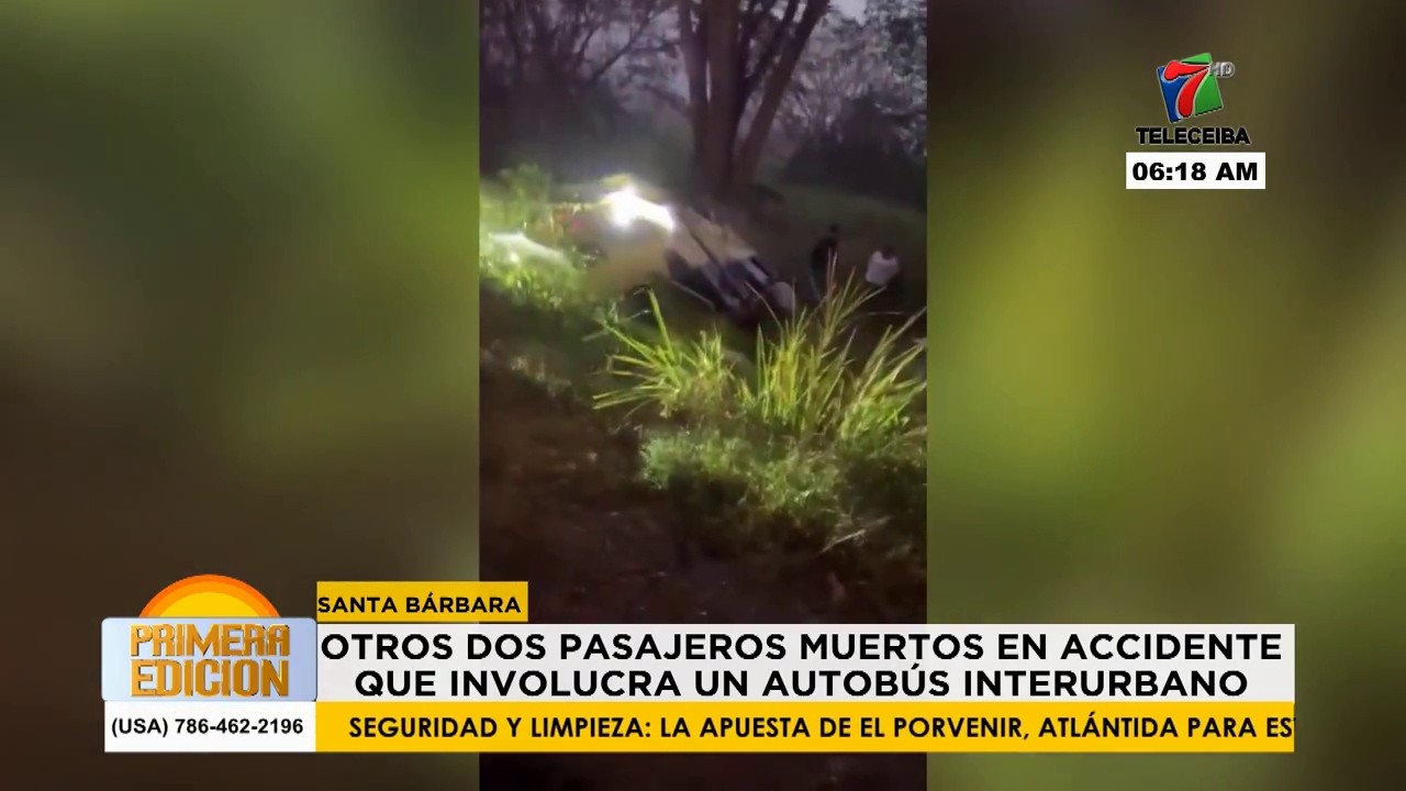 Al menos un muerto y 10 heridos deja volcamiento de rapidito de San Marcos, Santa Bárbara
