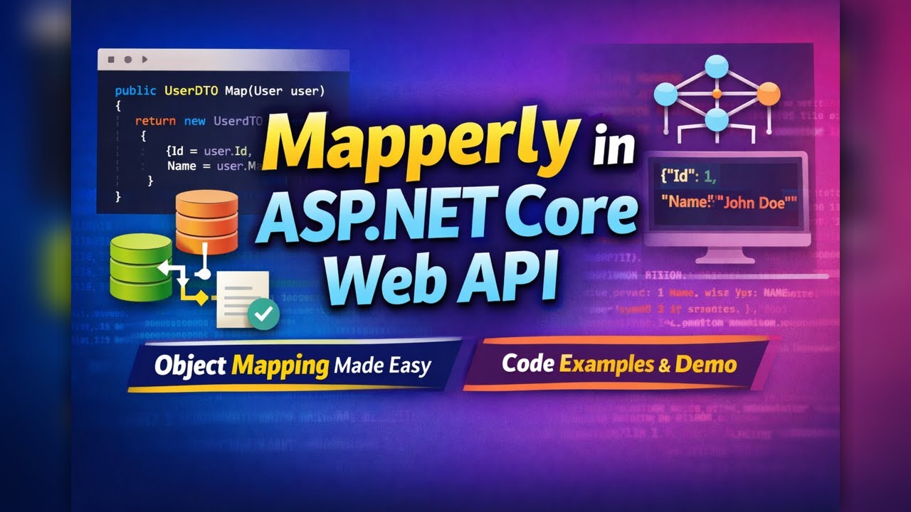 Mapperly with ASP.NET Core Web API and EF Core – Real-Time Entity to DTO Mapping Example