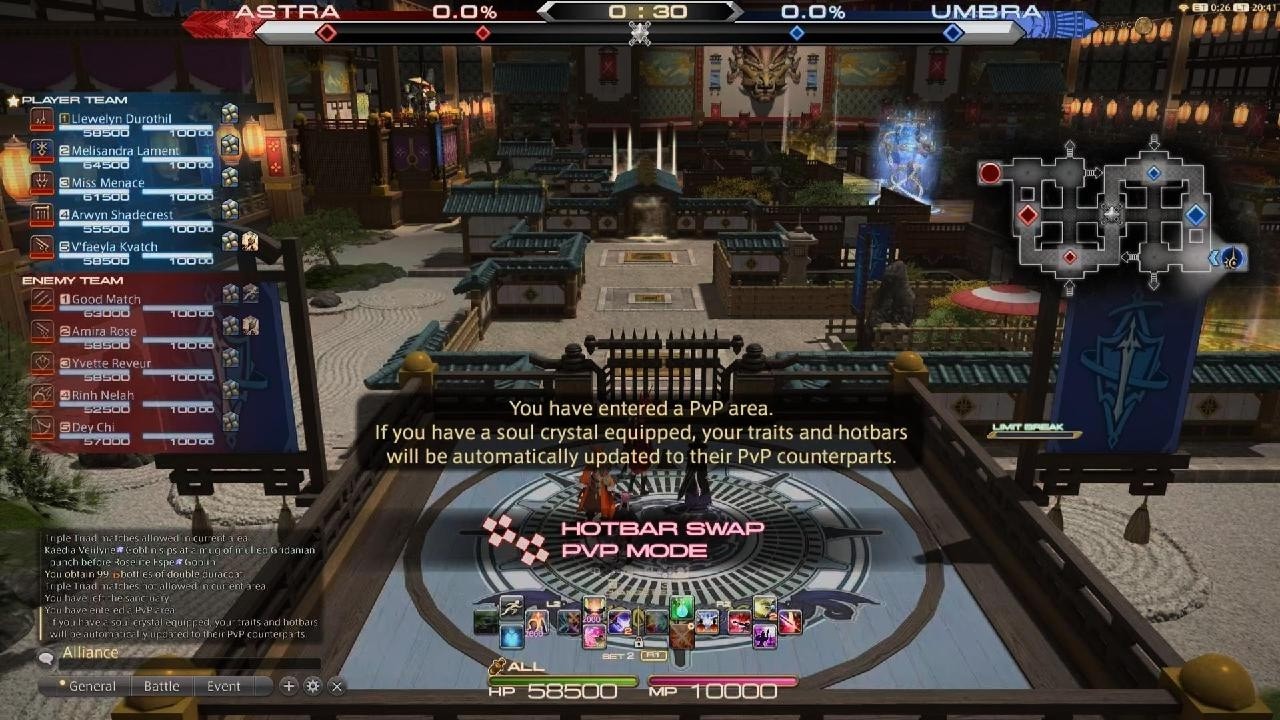 FINAL FANTASY XIV Online (FFXIV) PvP Crystalline Conflict