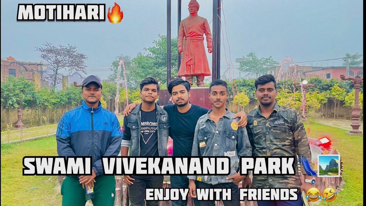 Swami Vivekanand Park Motihari Tour🛝😃 || #vlog24 || mai gir gya jhula se😂