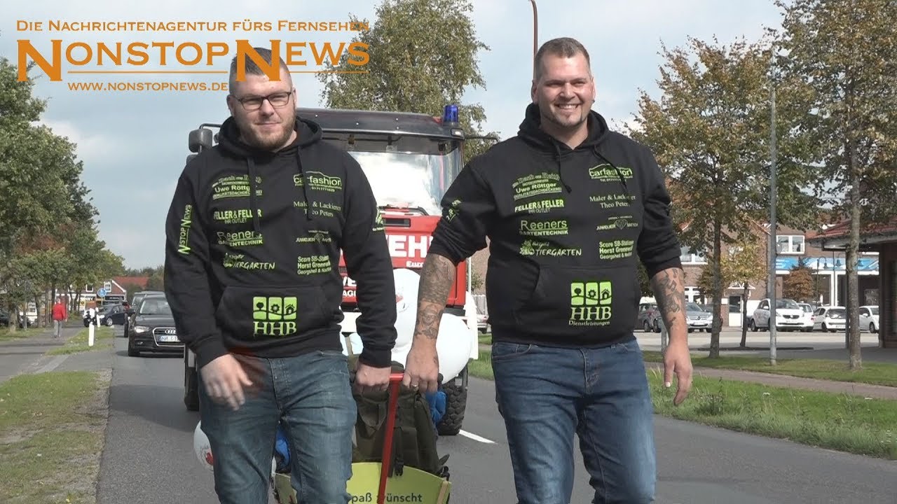Ostfriesen on Tour: Spendenaktion in Moordorf gestartet - 30.09.18 - log