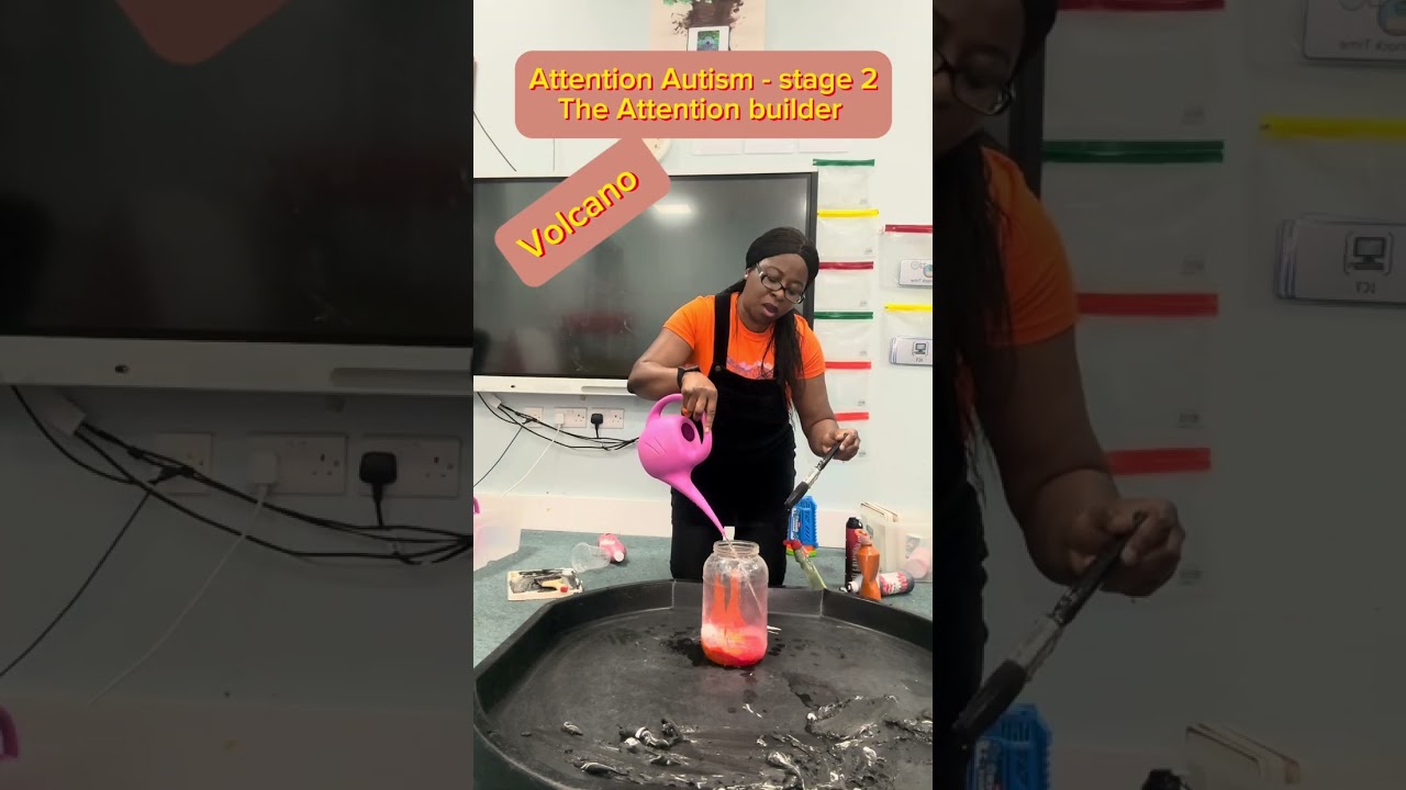 Attention Autism - stage 2 - Volcano
