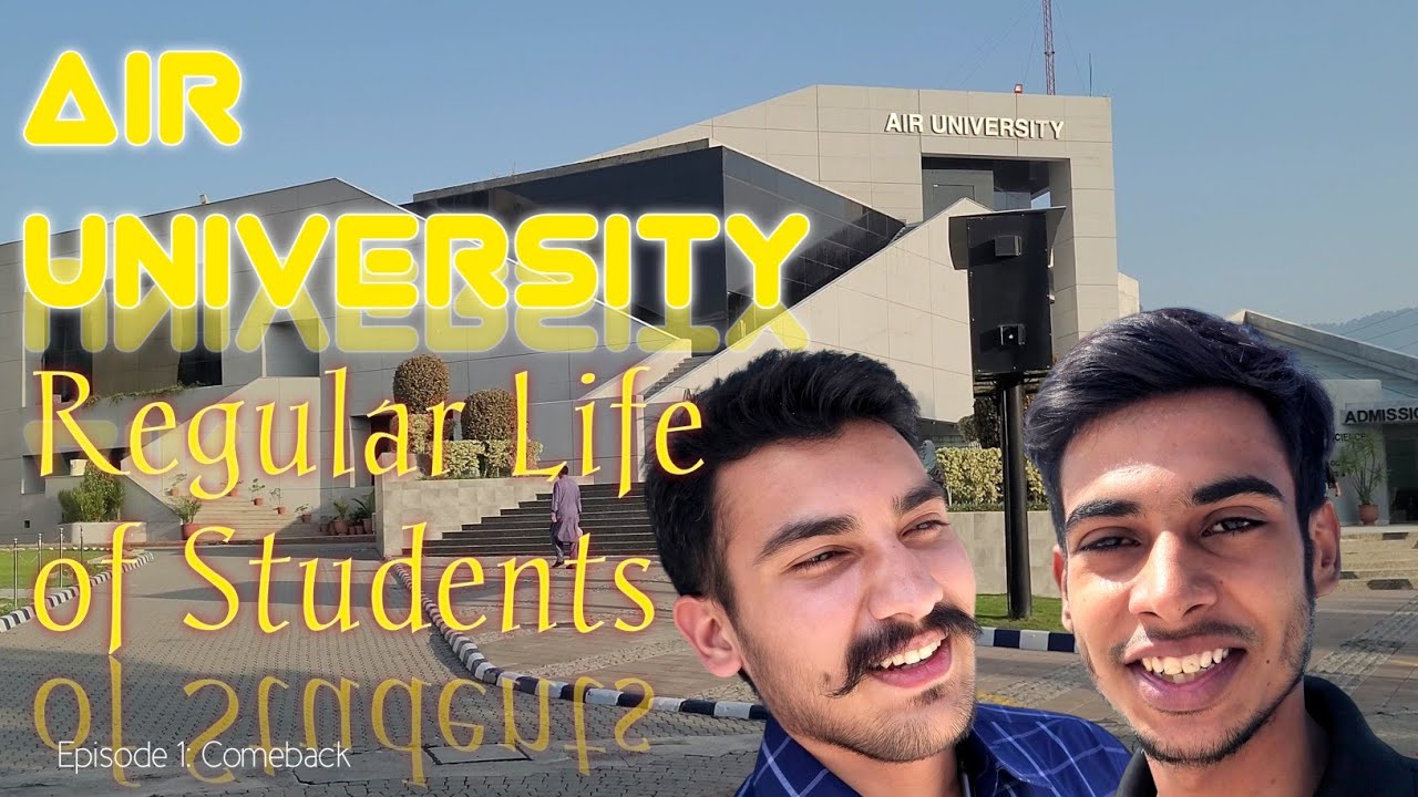 Air University Islamabad Vlog 😊| Campus tour and Regular Student life