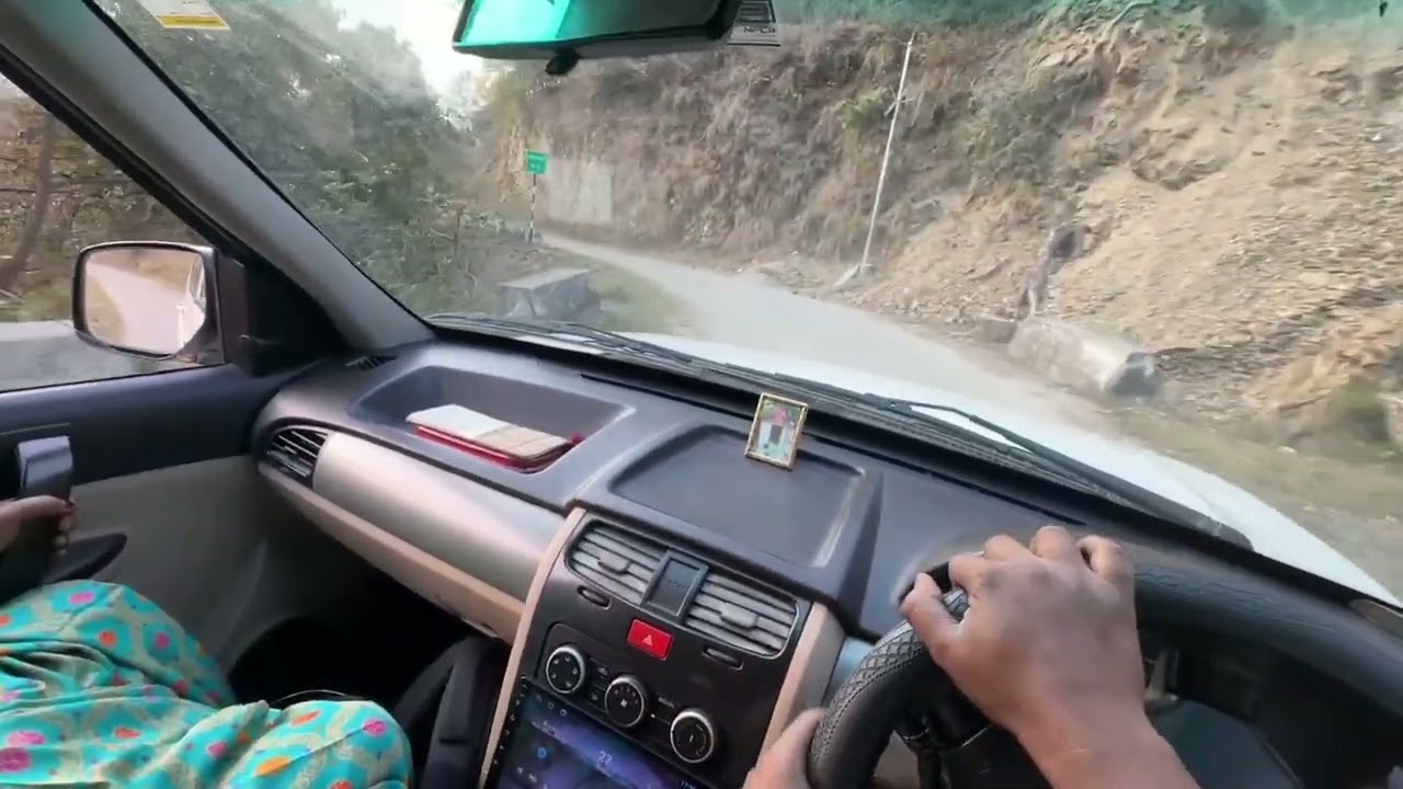 Tata safari strome pov drive asmr on hills 🥵❤️