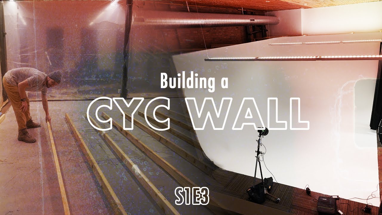 Building a Production Studio: S1E3 | We Built a Cyc Wall
