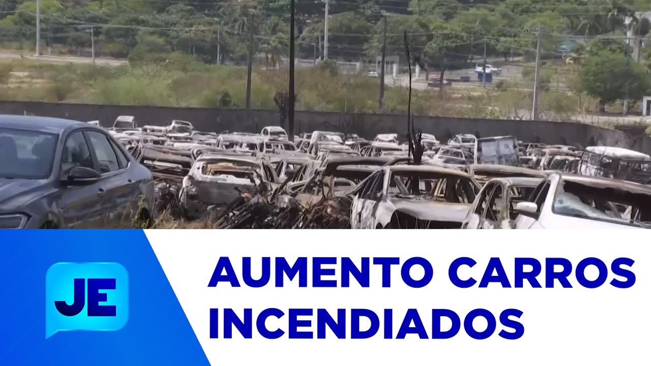 Número de ocorrências envolvendo incêndios em veículos aumenta no estado - JE