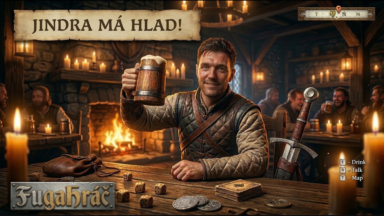 Jindra má hlad! – Kingdom Come: Deliverance (Hospodská odrhovačka)