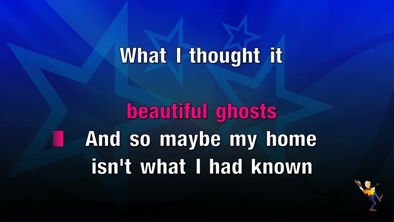 Beautiful Ghosts - Taylor Swift (KARAOKE)