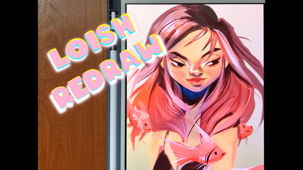 Loish redraw (рисую по tutorial на patreon)