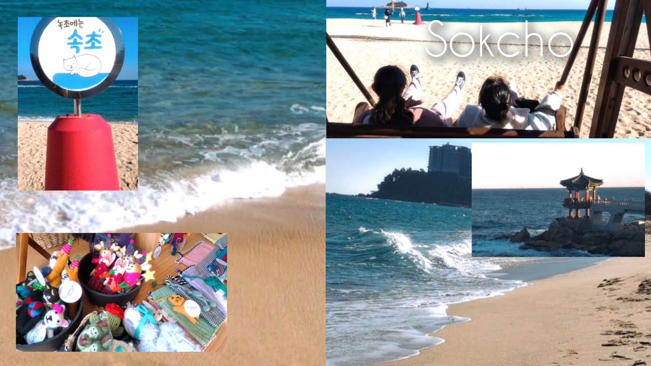 겨울바다가 좋다고 해~속초 당일치기 여행 vlog🫧❄️🌊