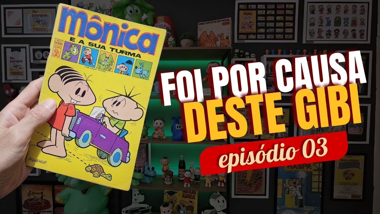 O Primeiro Gibi da Mônica (1970) – O Início do Baú do Limoeiro | Museu do Limoeiro - EP03
