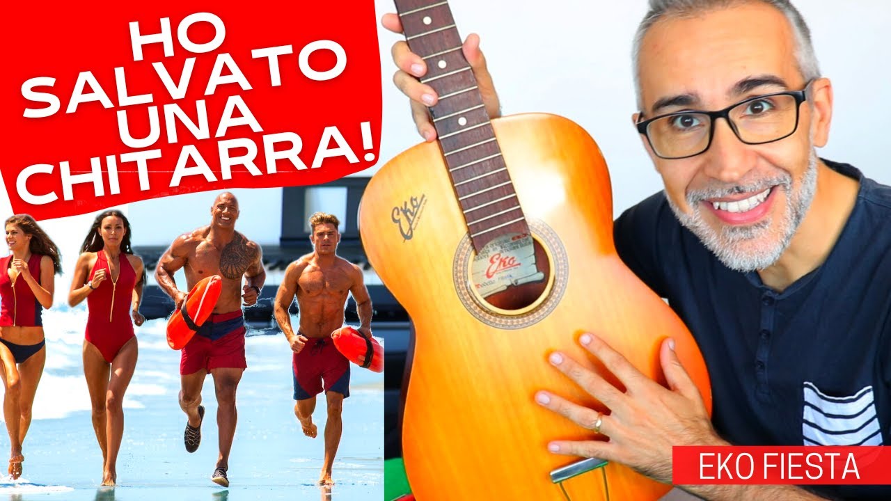 Ho Salvato Una CHITARRA dai RIFIUTI !  - EKO FIESTA Anni 60