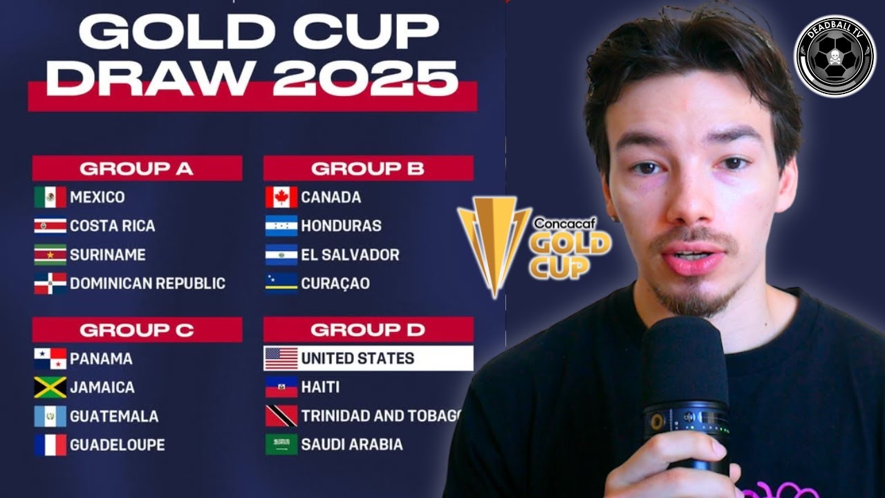 2025 CONCACAF GOLD CUP DRAW REACTION