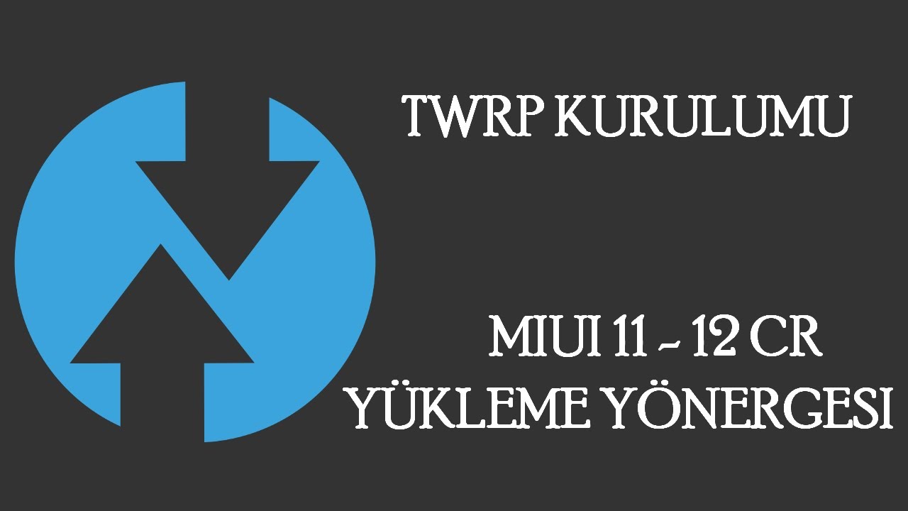 MI A2 Lite Twrp ve MIUI Rom Yükleme Yönergesi