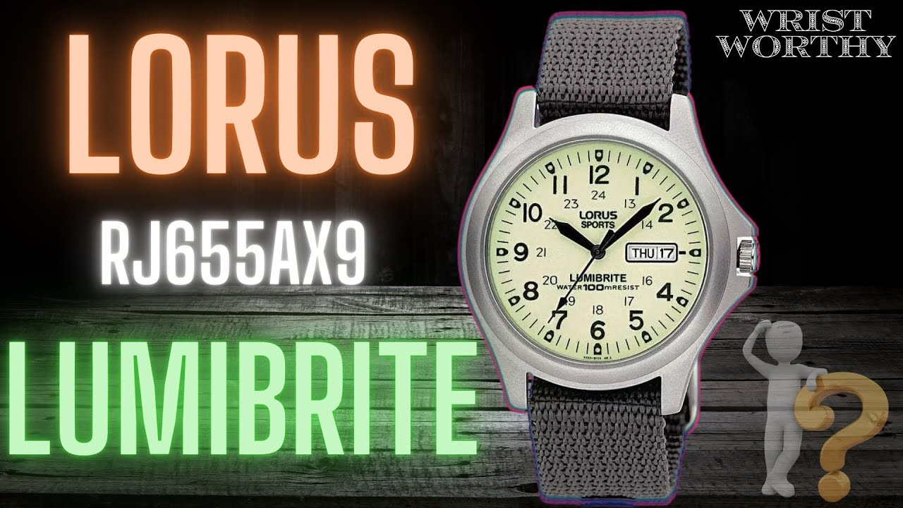 Lorus Lumibrite : Best Budget Field Watch Under $100?