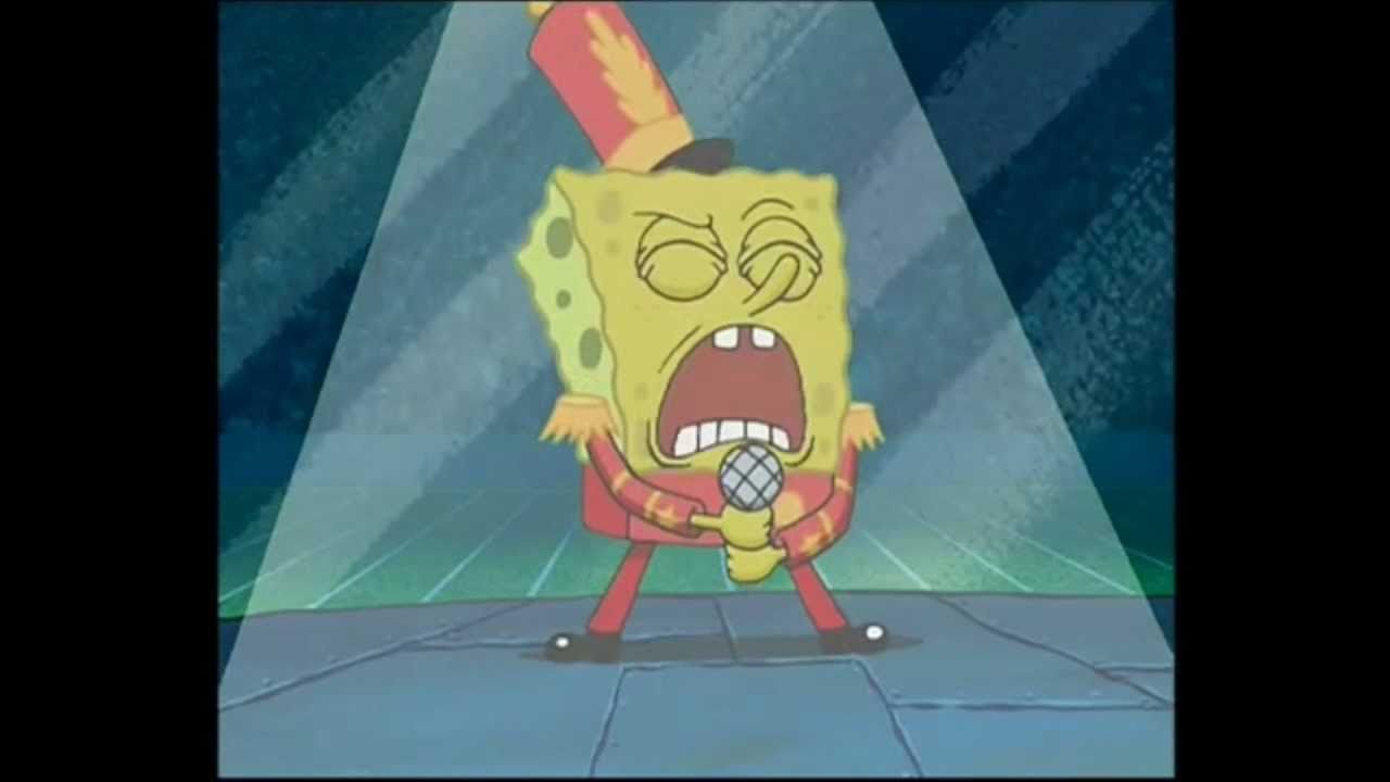 Spongebob sings Gun N Rose - Welcome to the jungle