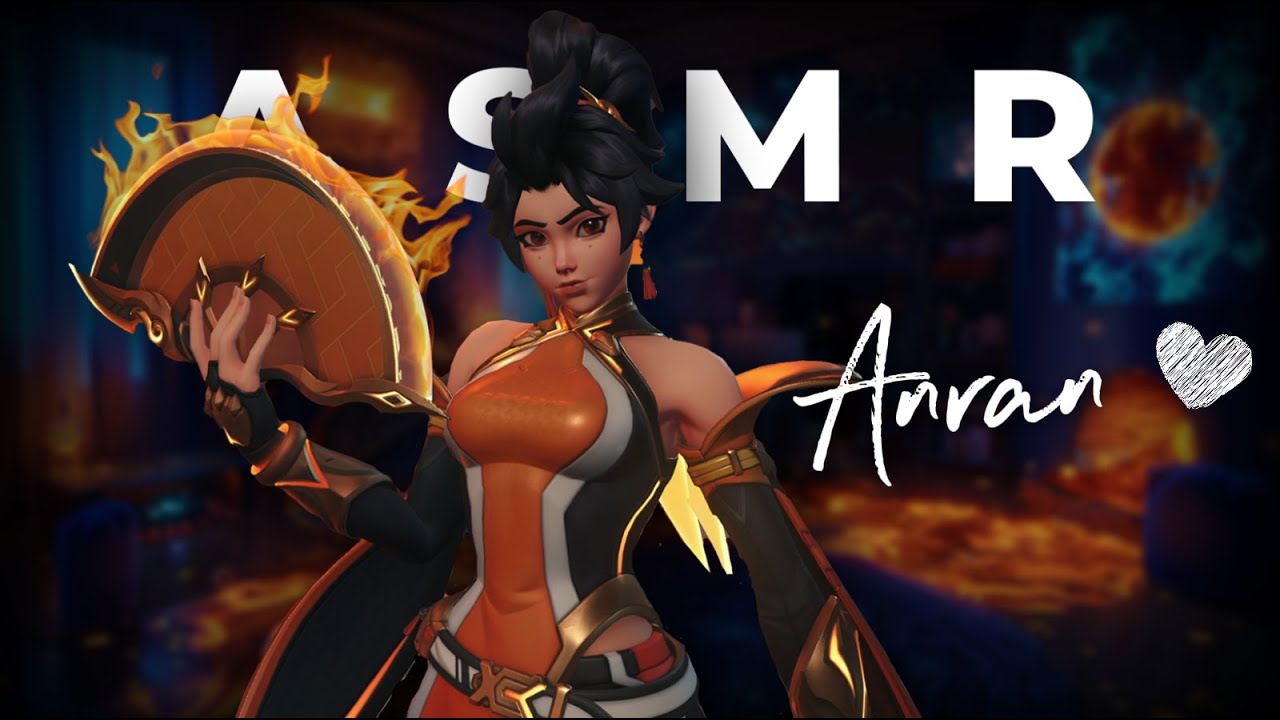♡︎ Overwatch ASMR ♡ First time ANRAN ♡︎ Quick-Play ♡︎ (Mouth Sounds, Whispering, Keyboard, Mouse)
