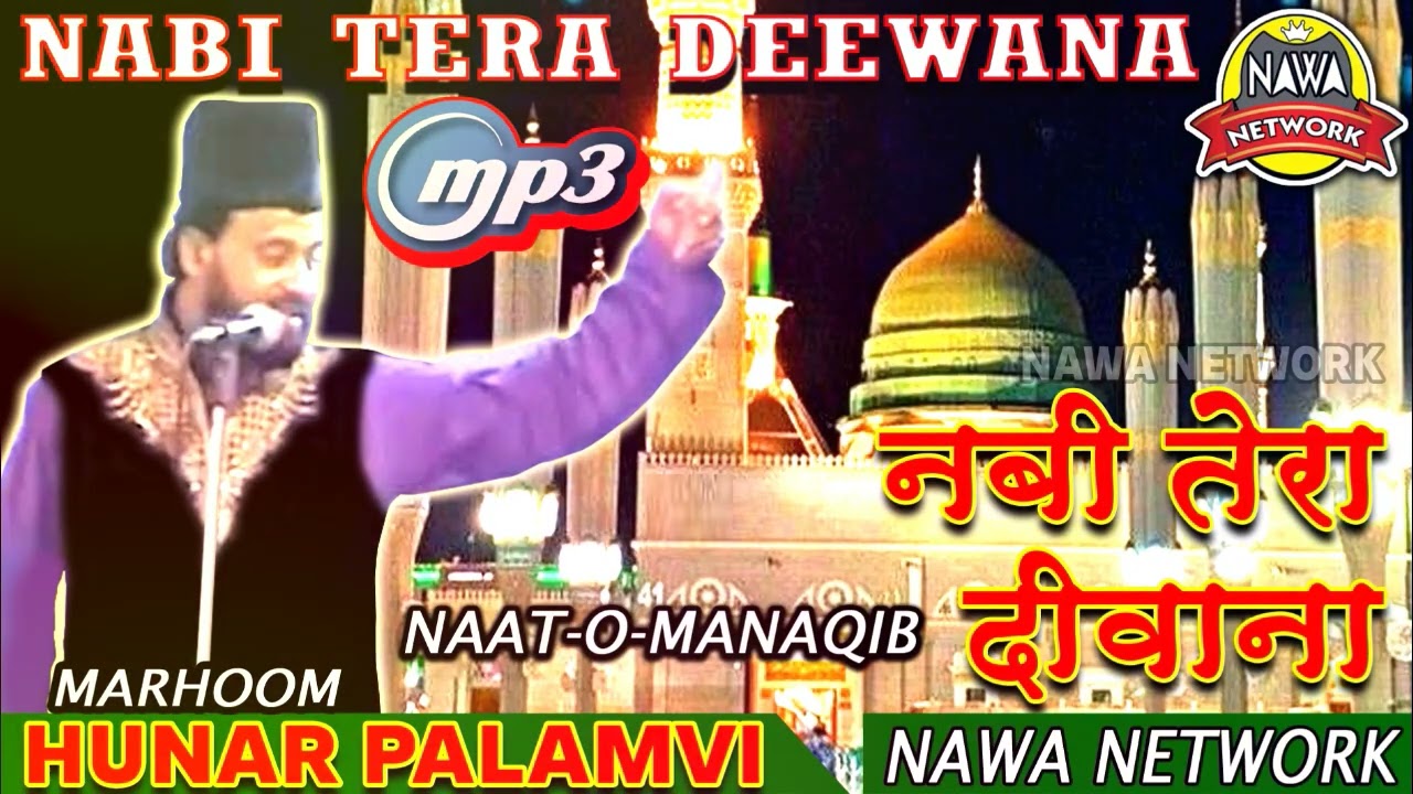 Marhoom- HUNAR PALAMVI/MP3/Nabi Tera Deewana/ Nawa Networak