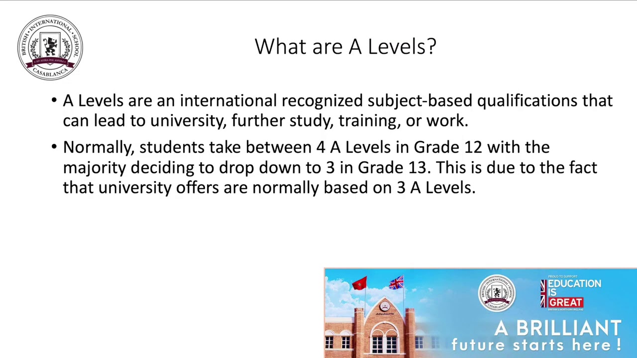 A Guide to IGCSE and A Level at BISC