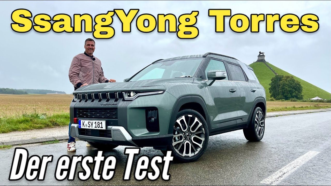 SsangYong Torres 1.5 T-GDI: Eine Alternative zu Hyundai Santa Fe und Kia Sorento? SUV im Test | 2023