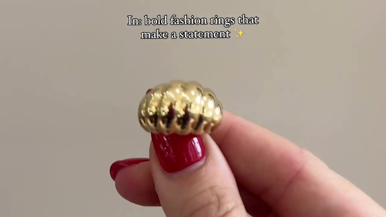 Chunky Fashion Rings | Gold Jewelry | Charleston SC Local Jeweler
