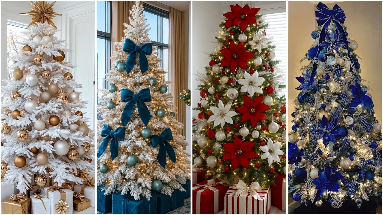 🎄 IDEAS DE ÁRBOLES DE NAVIDAD 🎄 COMO DECORAR TU ÁRBOL TENDENCIA 2025🎄