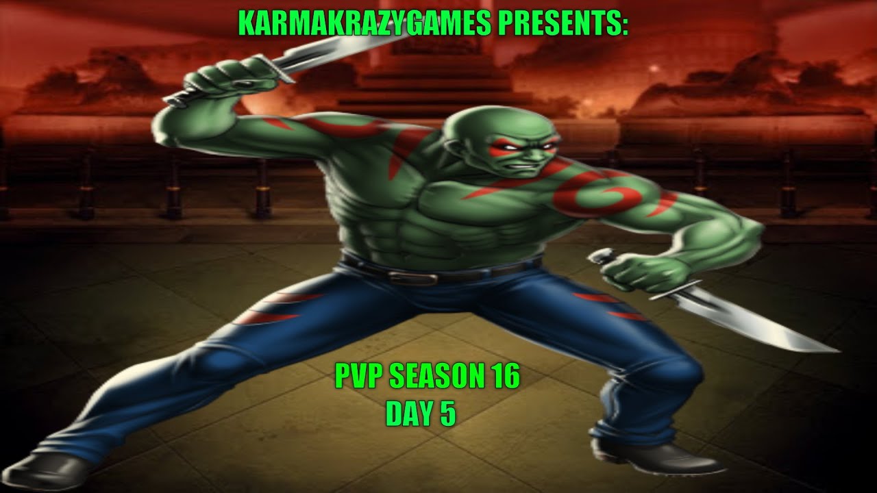 Marvel Avengers Alliance PVP Season 16 Day 5