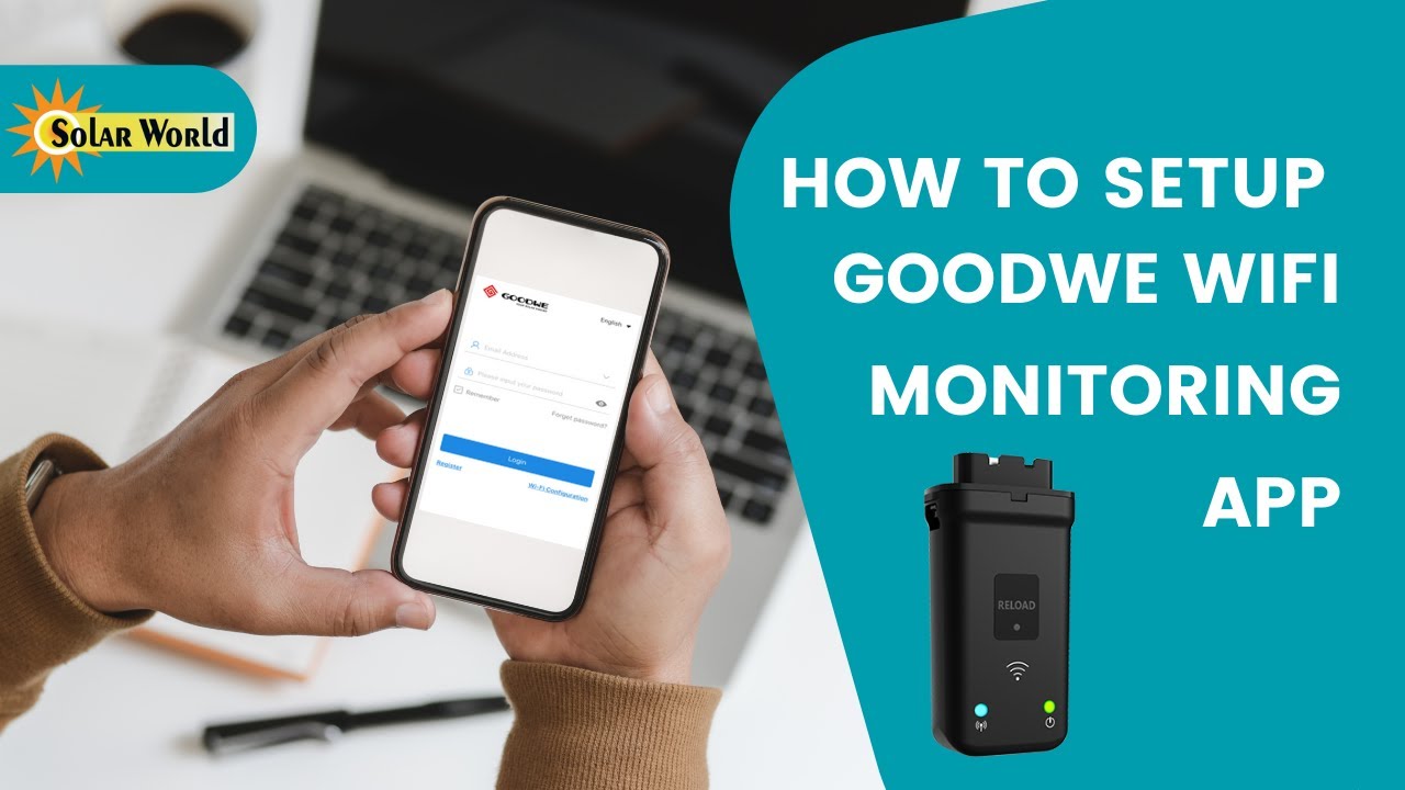 How to setup Goodwe WiFi Monitoring App