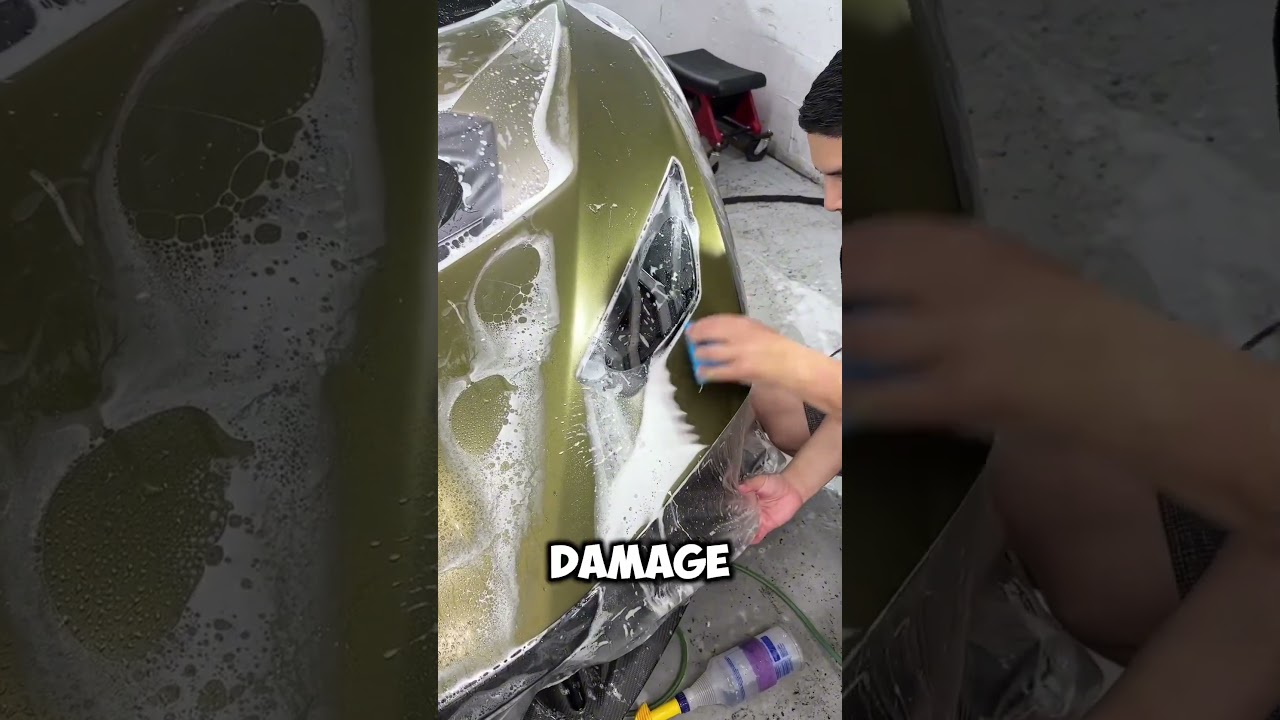 INSTALLATION OF CAR PAINT PROTECTIVE FILM 