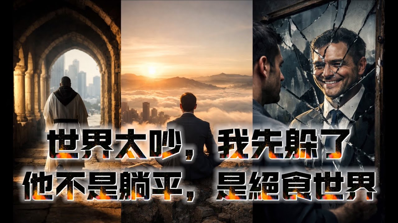 他躲進修道院，是為了不被世界吃掉｜托馬斯·默頓；世界太吵，他選擇消失；一個知識分子，拒絕被世界定義；【靈修經典200講】（41）