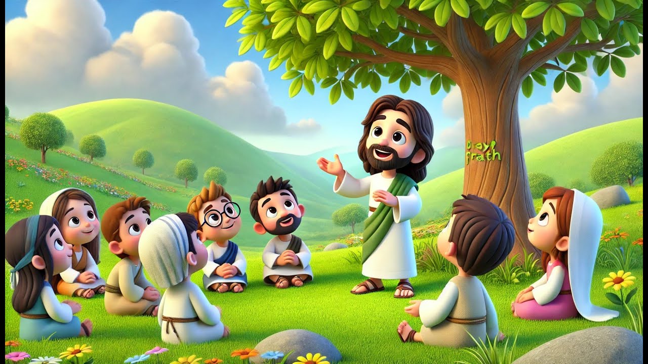 🙏 Jesús enseña a sus discípulos a Orar | Biblia para Niños ✨