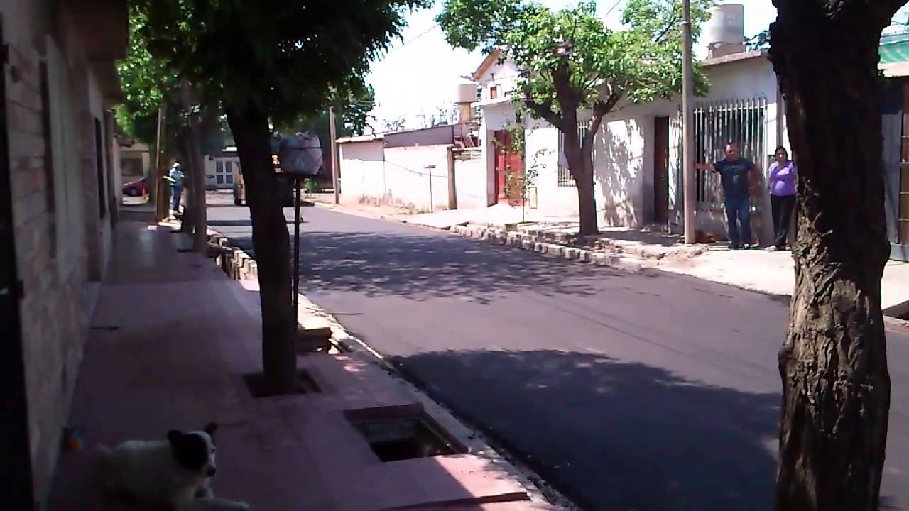 Colocaci�n de asfalto en mi calle