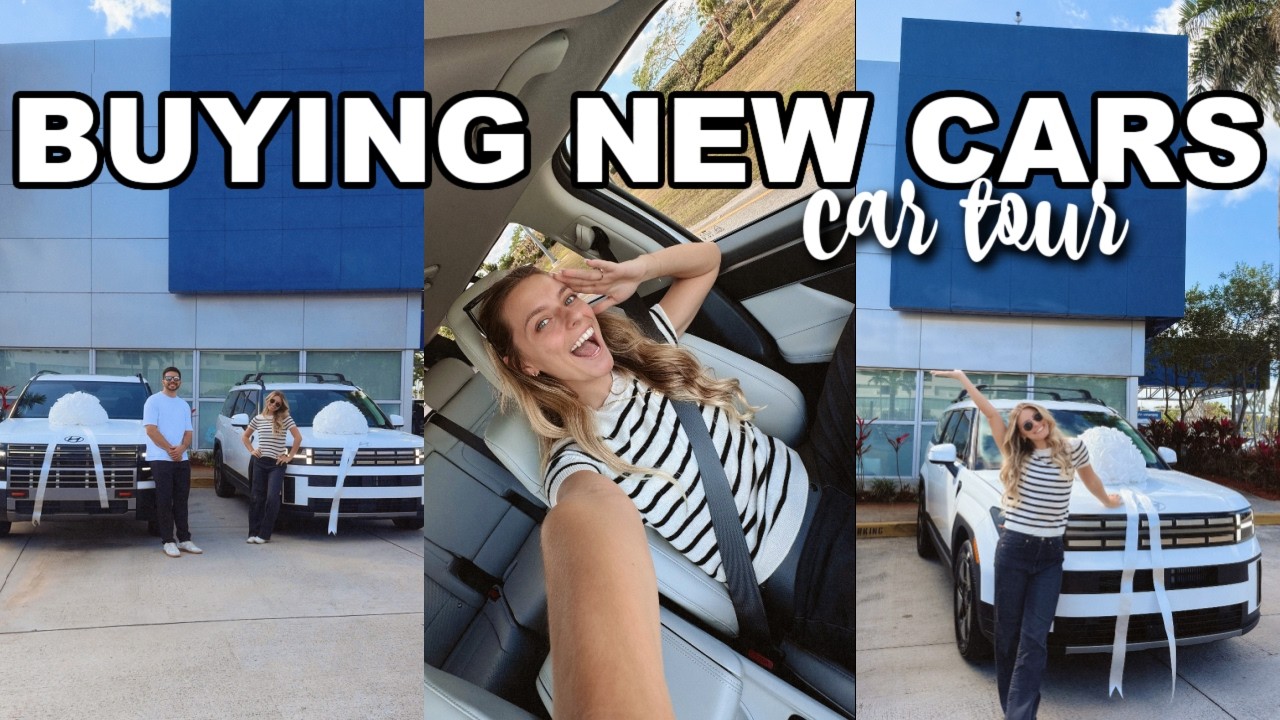 WE BOUGHT NEW CARS: the process, car tour- 2026 Santa Fe