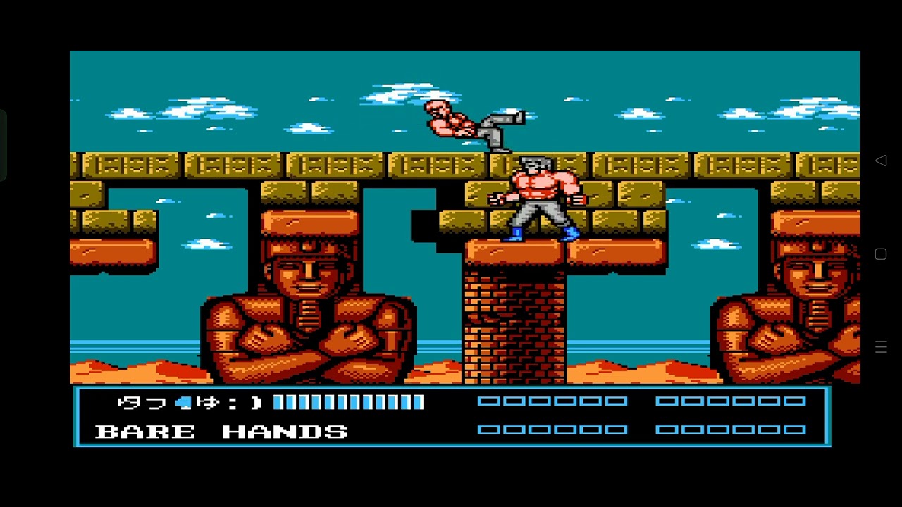 Double dragon 3 NES Gameplay Boss hack play as boss