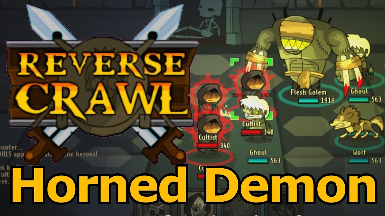Lets Play Reverse Crawl 16 - Horned Demon