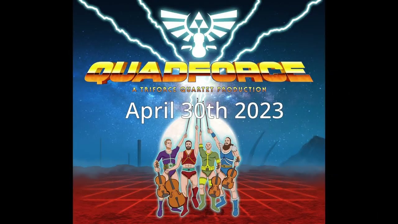 Triforce Quartet: 4th Album - Quadforce Teaser. Releases 4/30/23