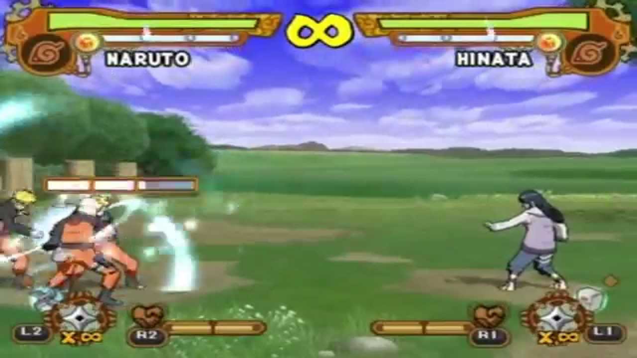 NUN5 all jutsus on Hinata