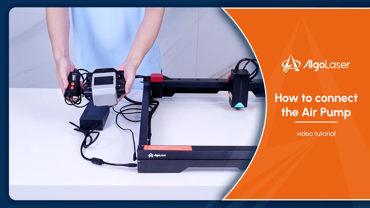How to Connect Air Pump with AlgoLaser Alpha