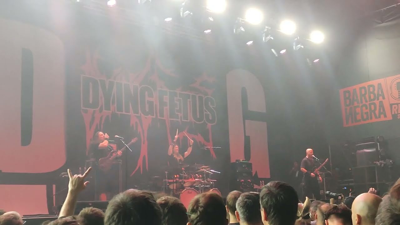 Dying Fetus In The Trenches Budapest 