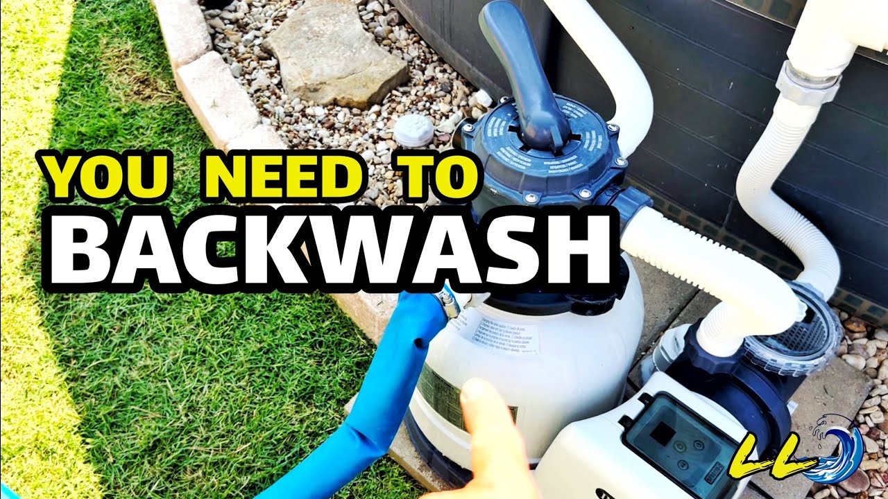 How To Backwash And Rinse Your Intex Pool