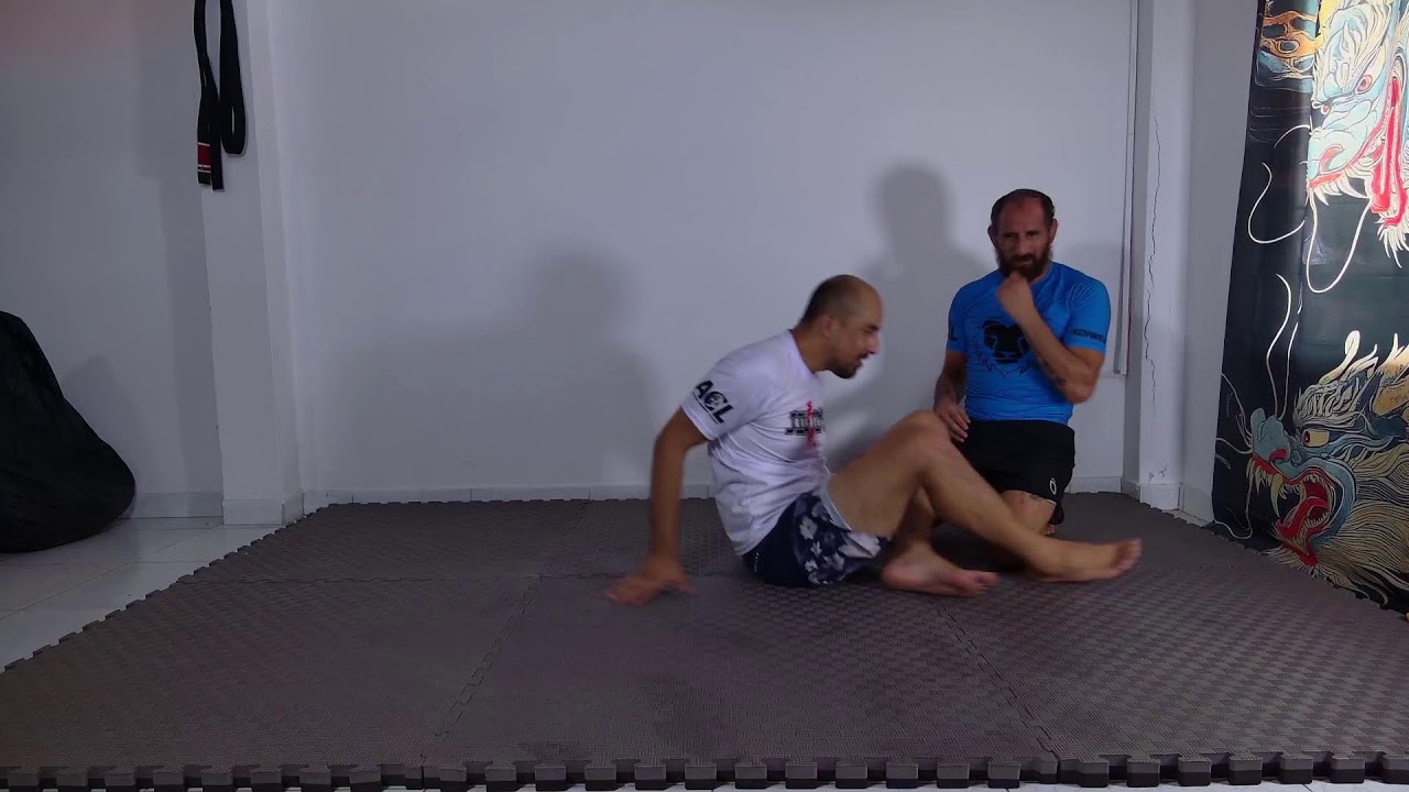 drileando y hablando de jiu jitsu