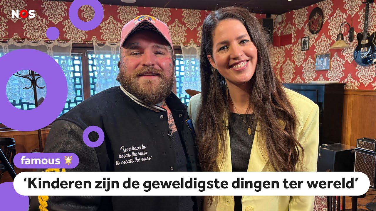 Zanger Teddy Swims over kinderen en tattoos in zijn gezicht