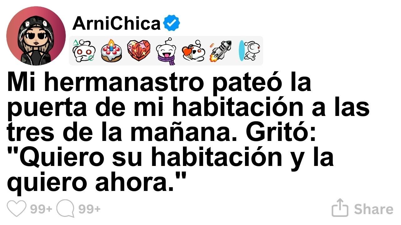 [TODA LA HISTORIA] Mi hermanastro pateó la puerta de mi habitación a las tres de la mañana. Gritó:
