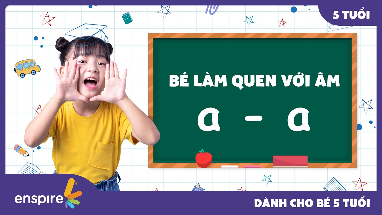 Phonics- Short vowel a-a- 5 tuổi | Thành thạo Phonics âm a-a cho trẻ 5 tuổi chỉ với 2 phút!