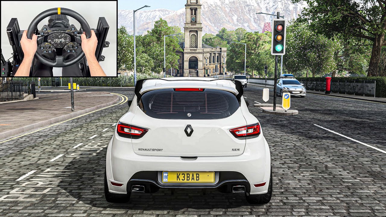 Renault Clio RS | Forza Horizon 4 | Steering Wheel Gameplay