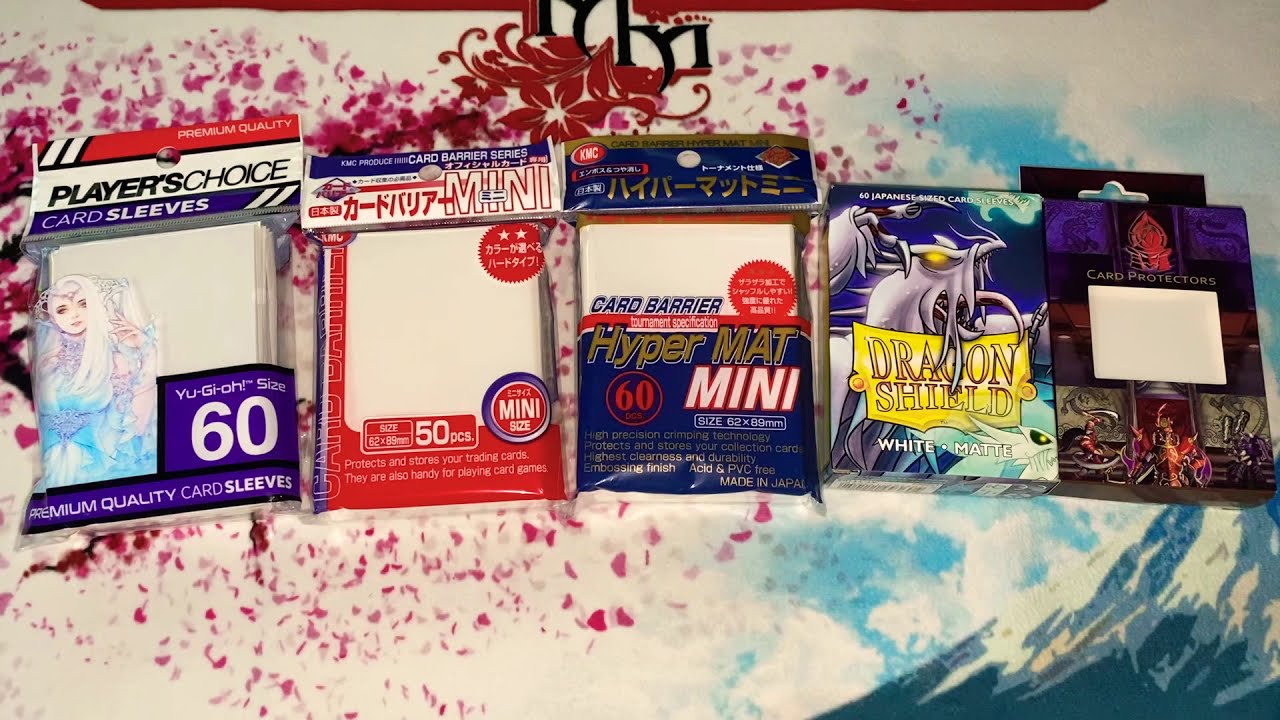 YU-GI-OH! Best Pro Sleeves (Players Choice, TSX1 and more)