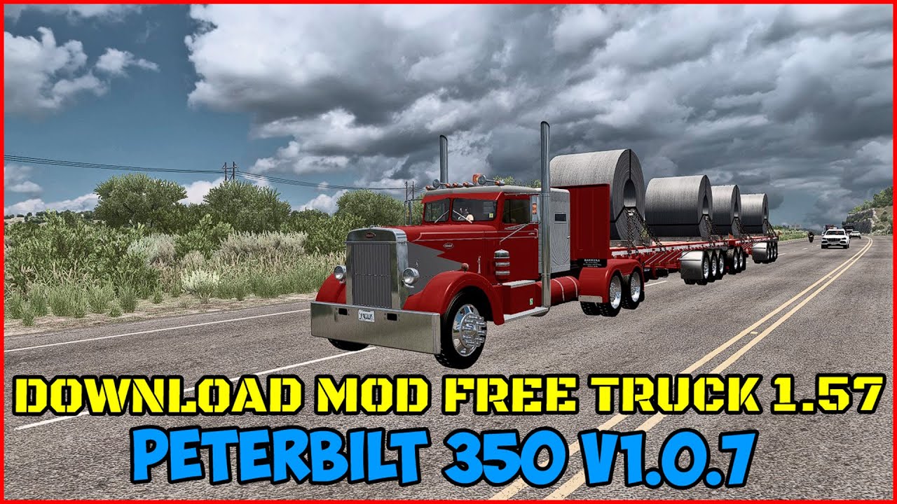 ATS 1.57||DOWNLOAD MOD FREE TRUCK Peterbilt 350 V1.0.7 ||