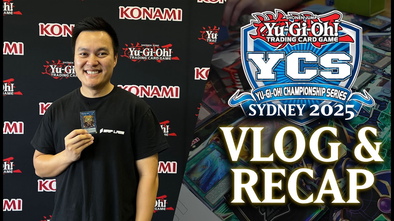 YCS Sydney 2025 — VLOG и обзор — МОЙ ПЕРВЫЙ турнир YuGiOh!