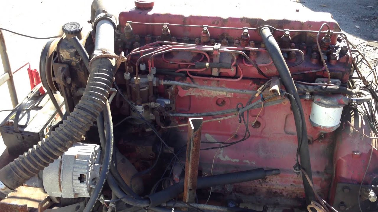 Ratrod turbo diesel Perkins 6.354 Chevy C20 swap