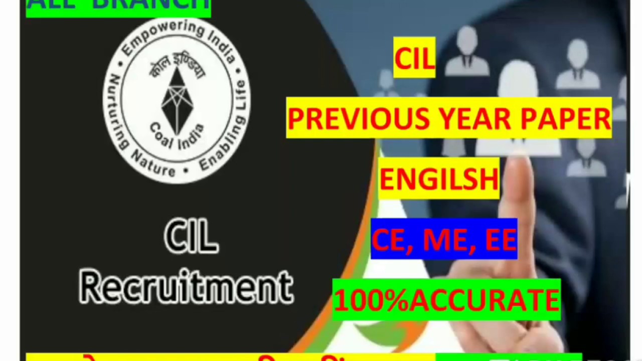 cil English previous year paper with solution